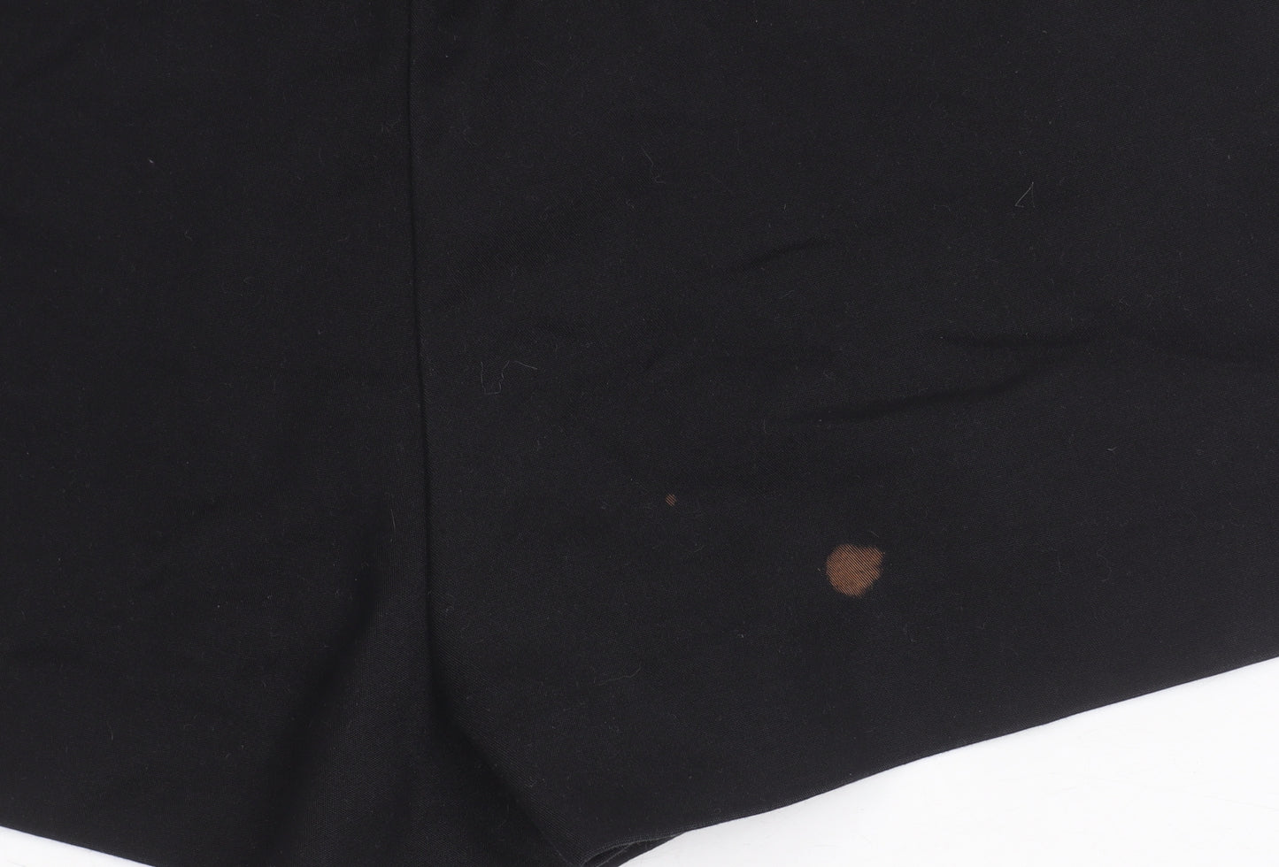 Zara Women's Black Paperbag Shorts Size 12