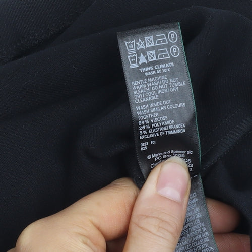 Marks and Spencer Women’s Black Pencil Skirt Size 12