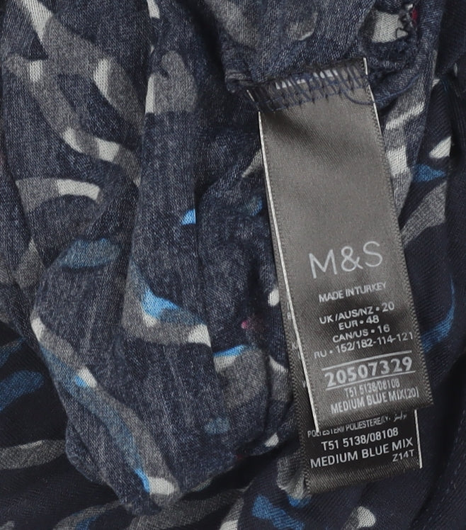 Marks and Spencer Women's Multicoloured Top Size 20