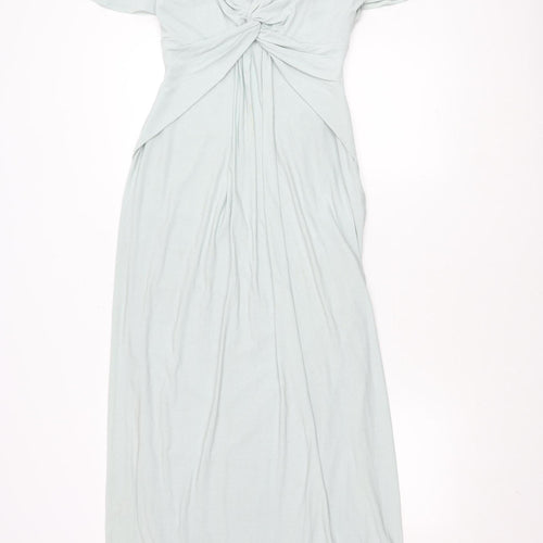 Phase Eight Women's Green Long Dress, Size 10, Party Style