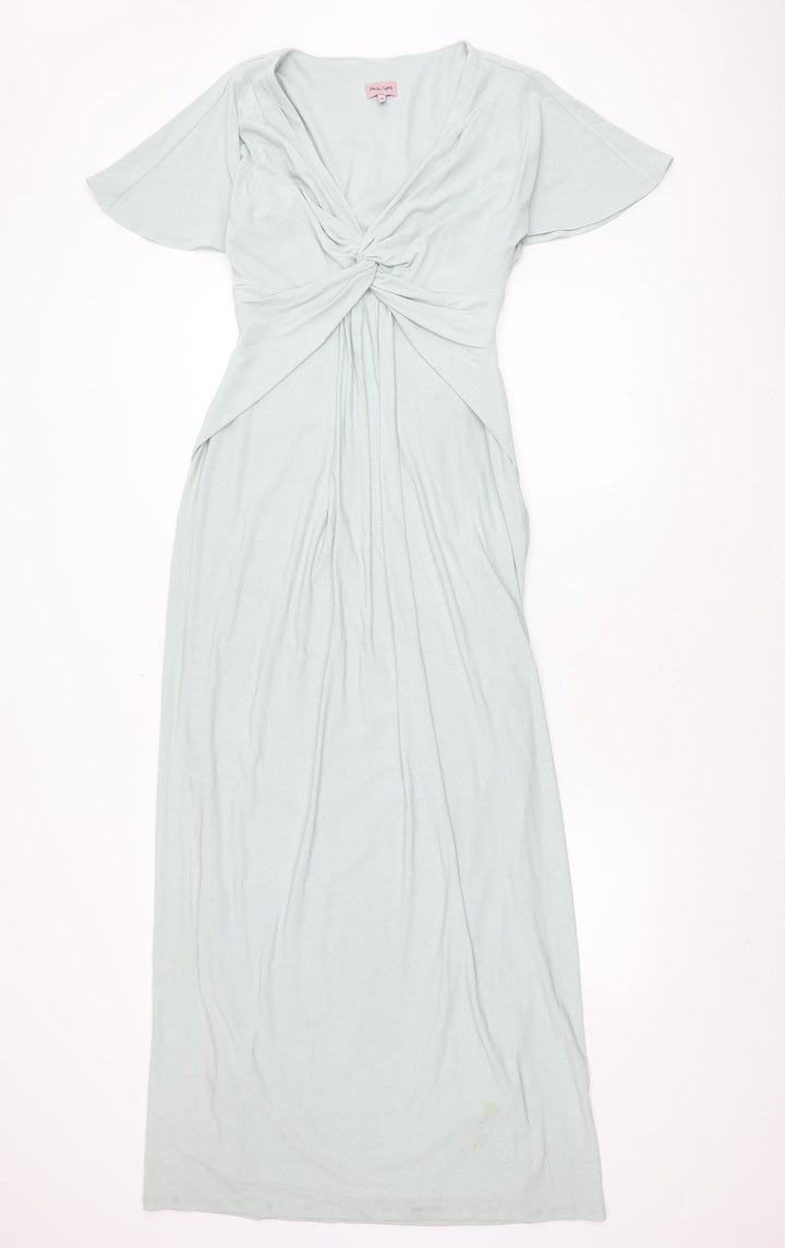 Phase Eight Women's Green Long Dress, Size 10, Party Style