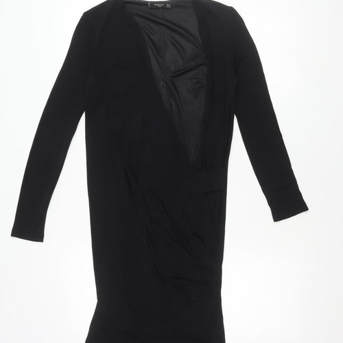 Mango Women's Black Long Sleeve Dress XS