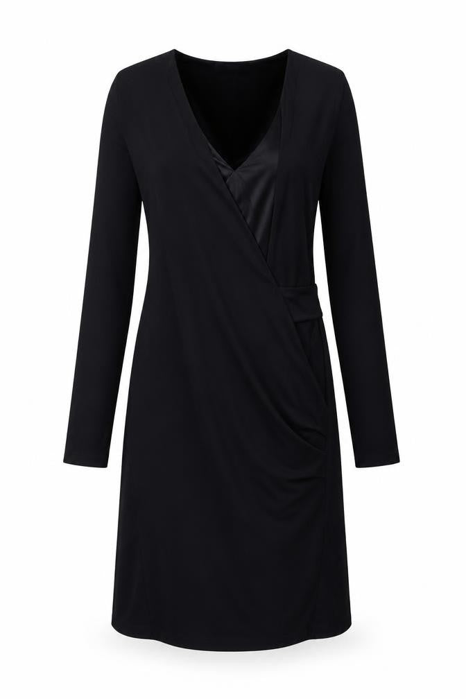 Mango Women's Black Long Sleeve Dress XS