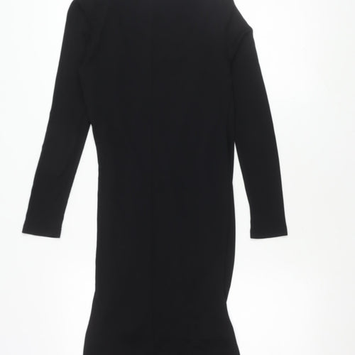 Mango Women's Black Long Sleeve Dress XS