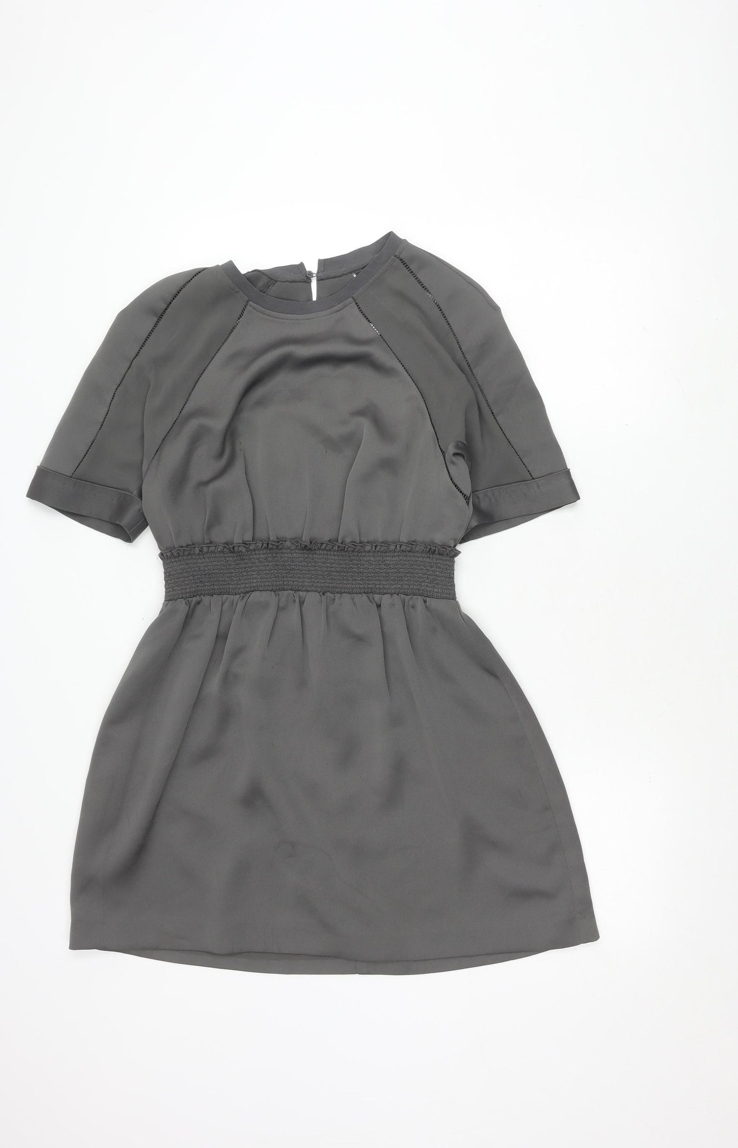 Reiss Women’s Grey A-Line Dress Size 8