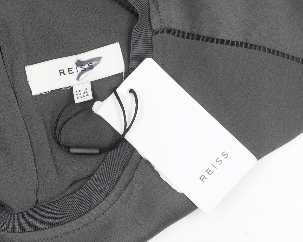 Reiss Women’s Grey A-Line Dress Size 8