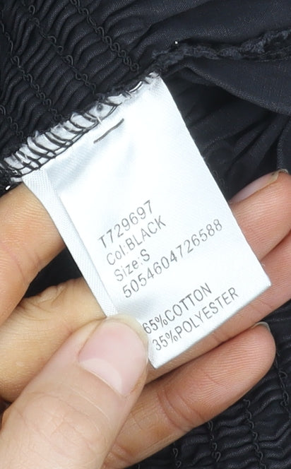 Stella Morgan Women's Black Puff Sleeve Blouse UK 8