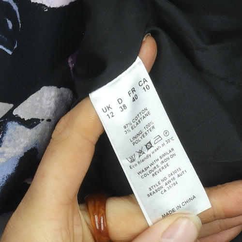 Eastex Women's Floral Pencil Skirt, Size 12, Knee Length