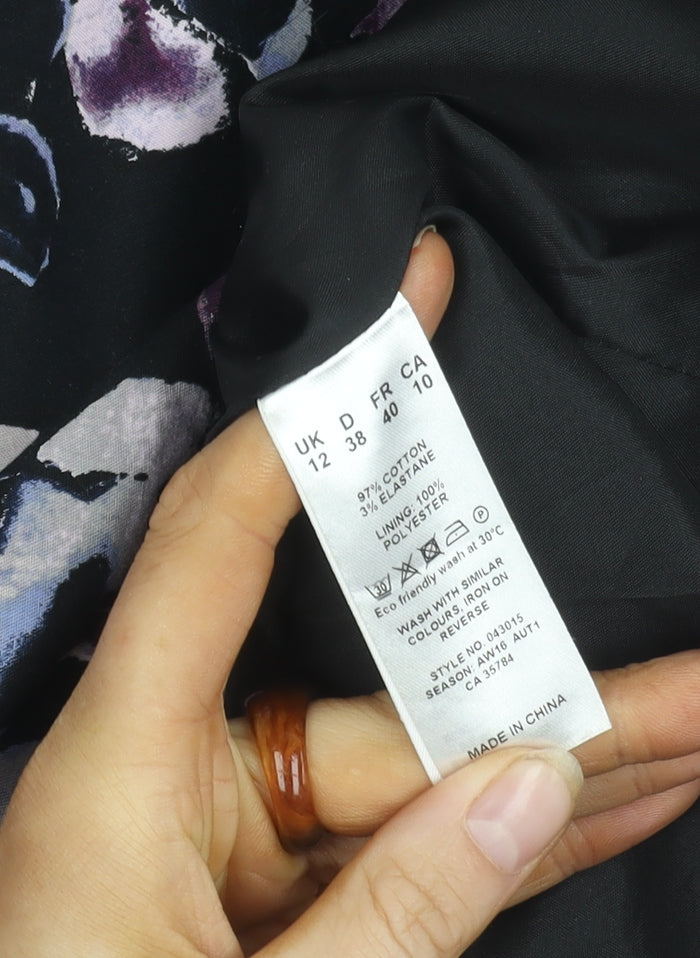 Eastex Women's Floral Pencil Skirt, Size 12, Knee Length