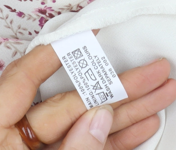 Bonmarché Women's Multicoloured Floral Dress Size 16