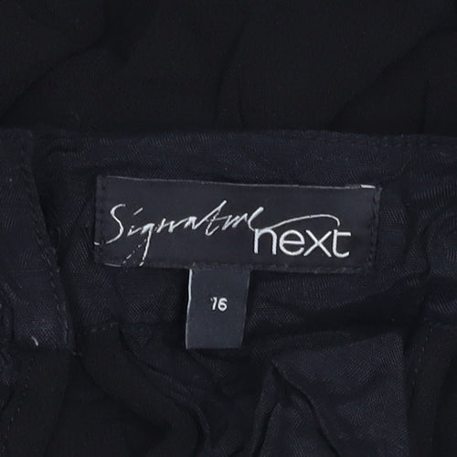 Next Women's Black Camisole Top Size 16
