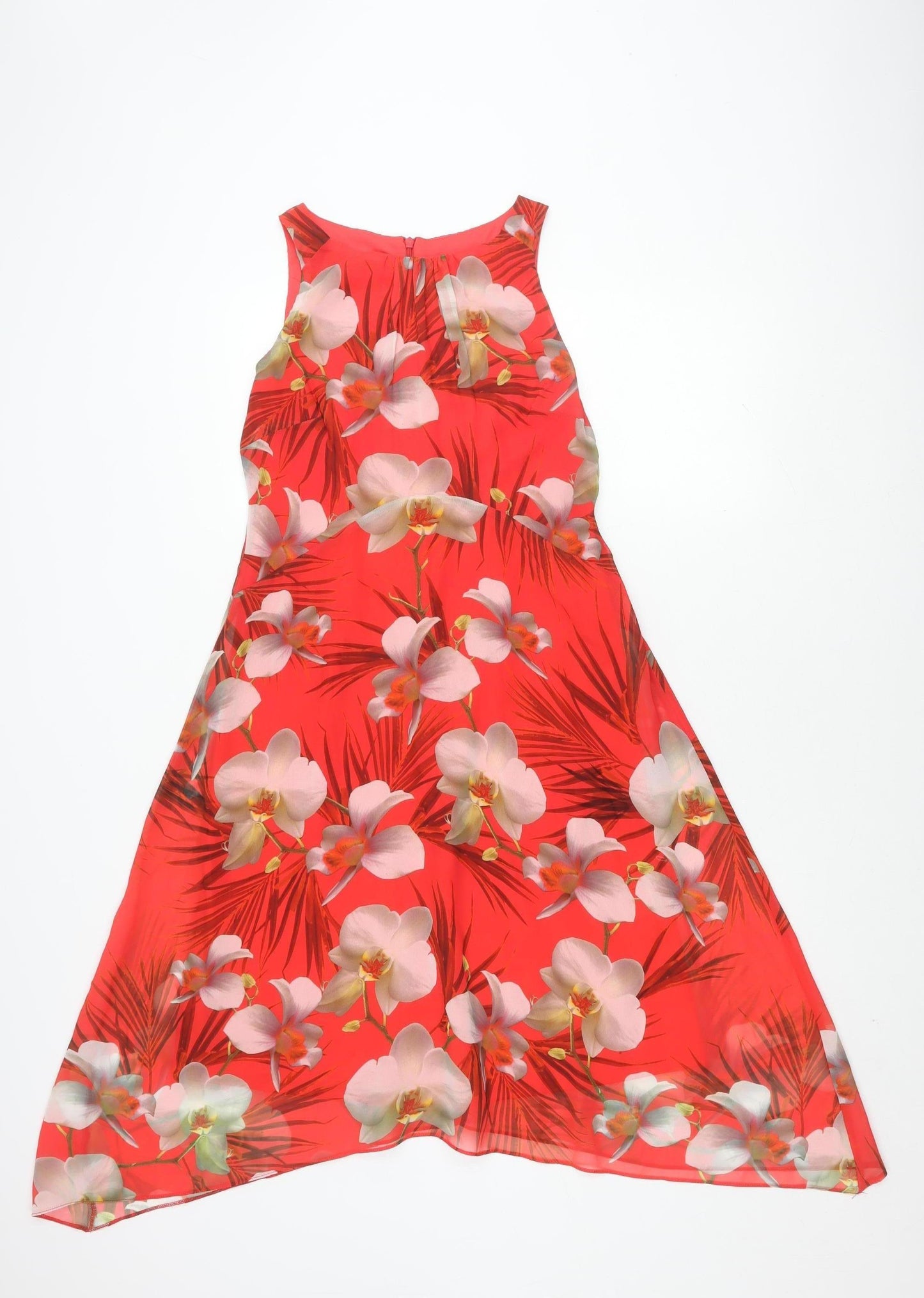 Wallis Women Multicoloured Floral A-Line Dress Size 8