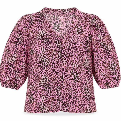 Marks and Spencer Women’s Pink Animal Print Blouse