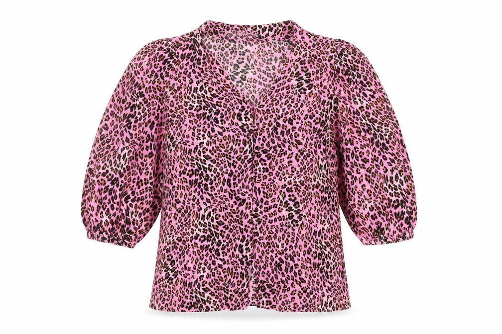 Marks and Spencer Women’s Pink Animal Print Blouse