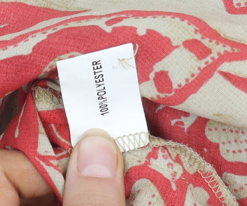 Paul Separates Women's Red Floral Button Shirt