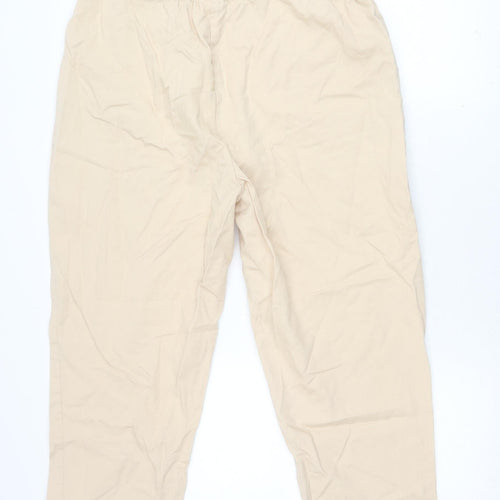 Damart Women's Beige Cargo Trousers Size 18