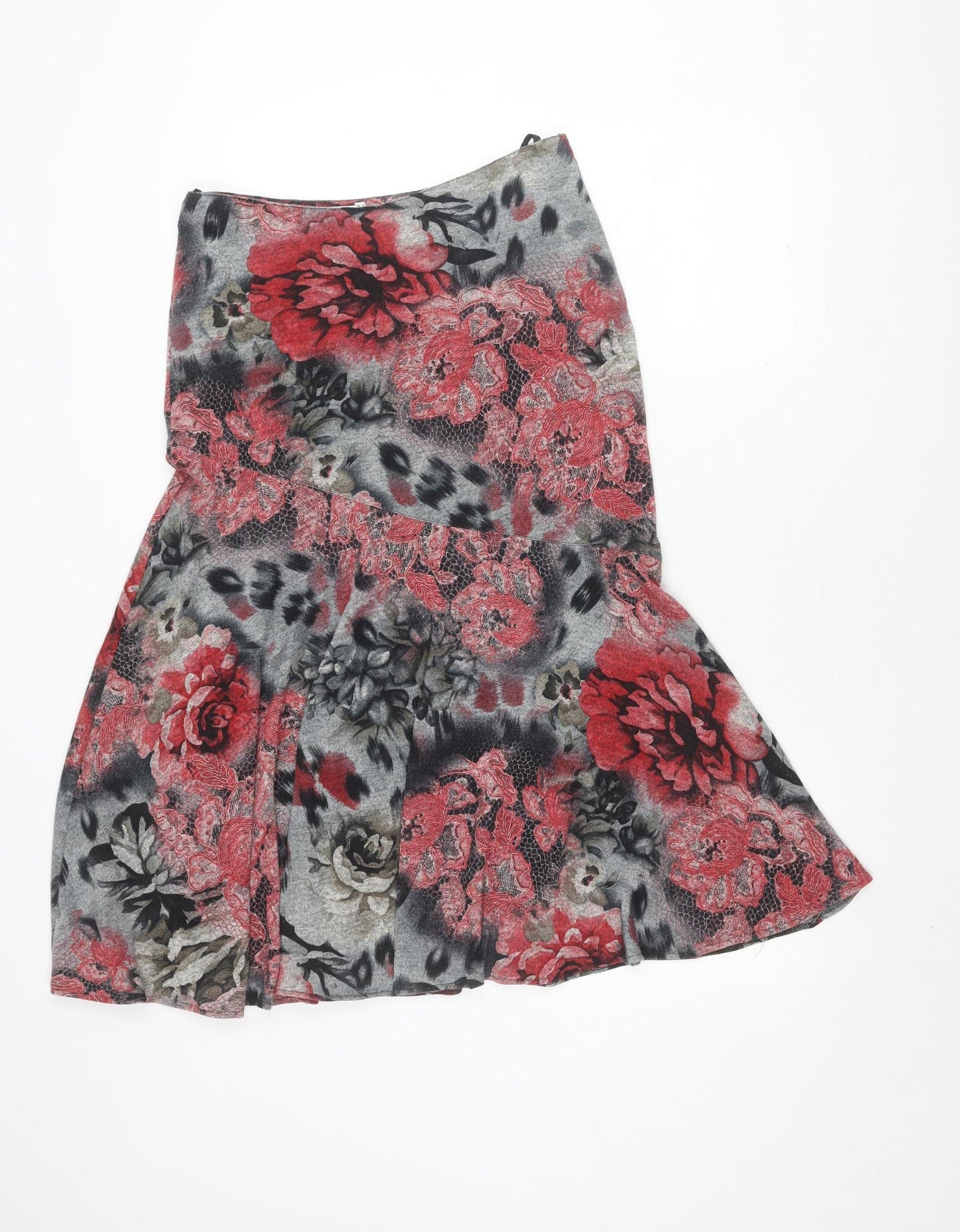 Steilmann Women's Multicoloured Floral Flare Skirt Size 12