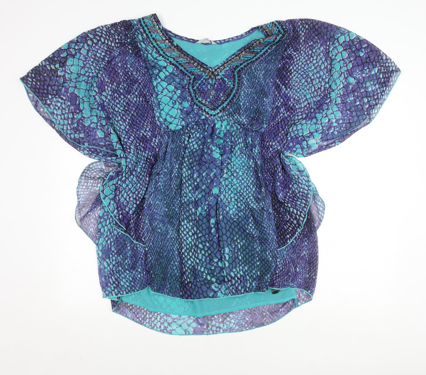 Marks and Spencer Women's Multicoloured Blouse, Size 14