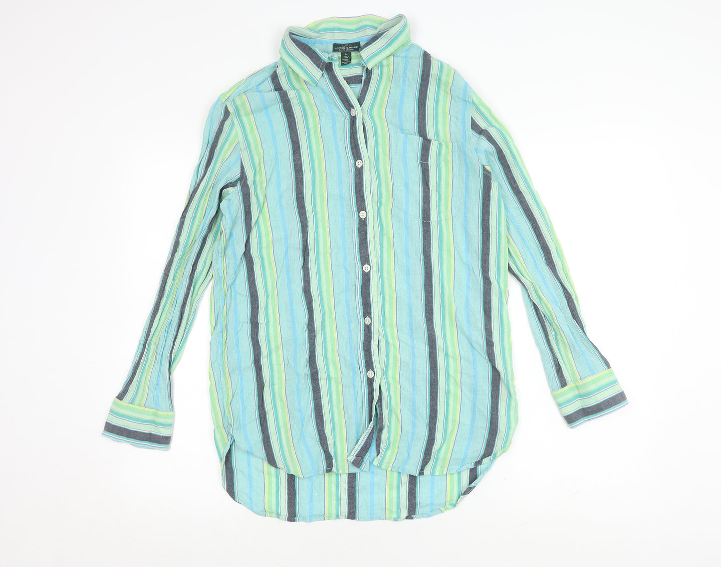 Ralph Lauren Men's Multicoloured Striped Shirt M