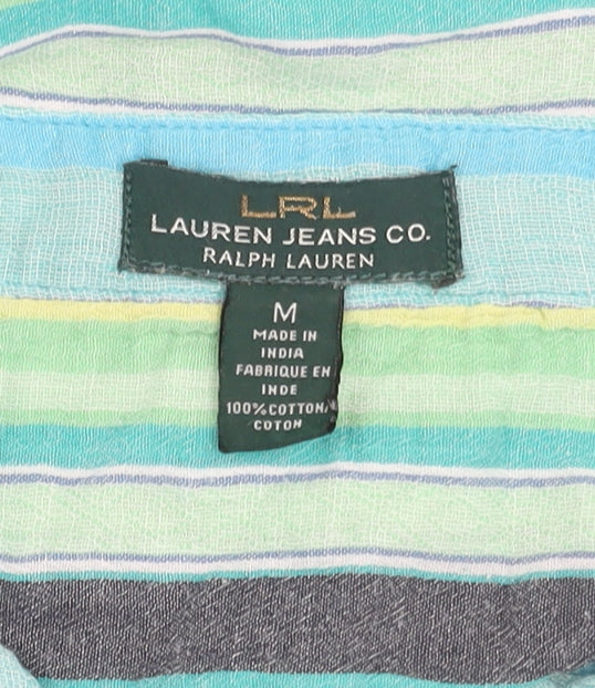 Ralph Lauren Men's Multicoloured Striped Shirt M