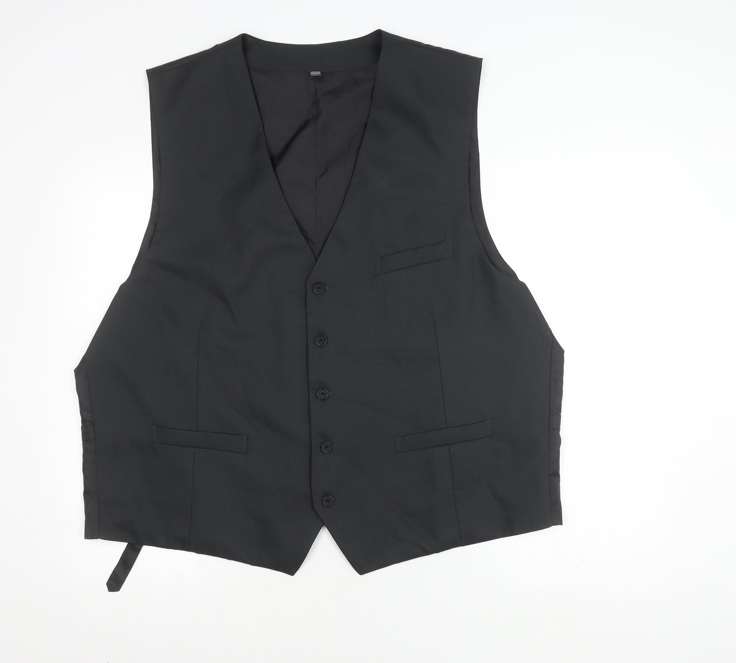 Williams & Brown Men's Black Waistcoat Size 54