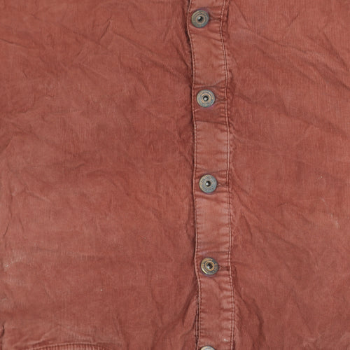 ONLY Women's Brown Knee Length Corduroy Skirt, Size 6