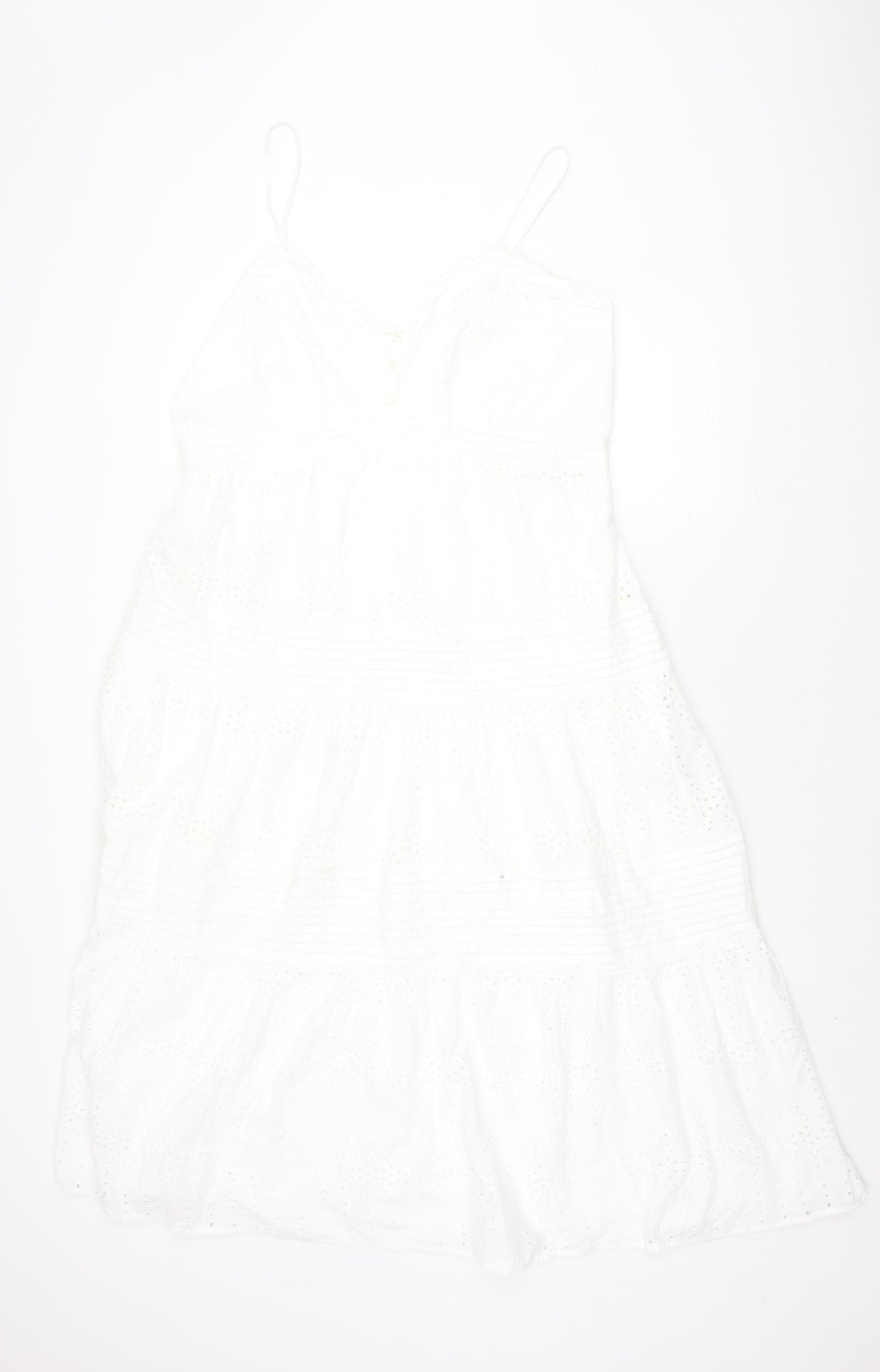 Marks and Spencer Women's White Short Dress Size 16