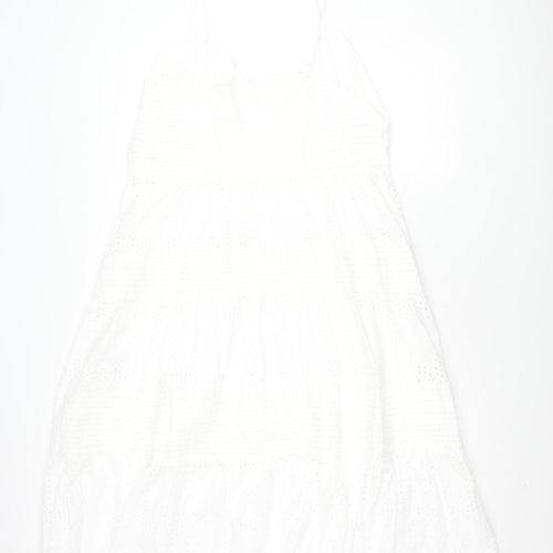 Marks and Spencer Women's White Short Dress Size 16