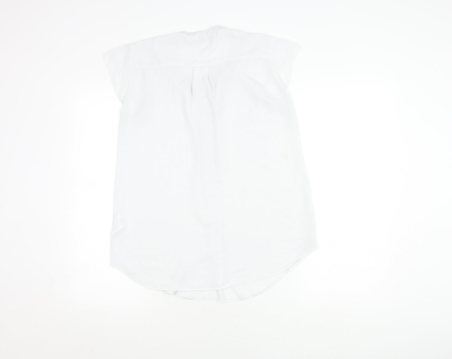 Paraphrase Women's White Cap Sleeve Top M