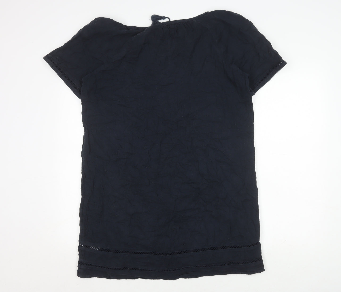 Marks and Spencer Women's Blue Cotton Dress Size 14
