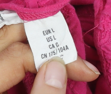 H&M Women’s Pink Halter Dress Size 12 Summer Casual