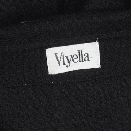Viyella Women's Black Shirt Dress Size 14