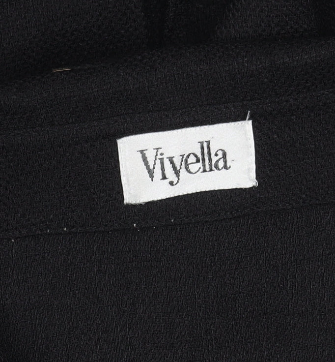 Viyella Women's Black Shirt Dress Size 14