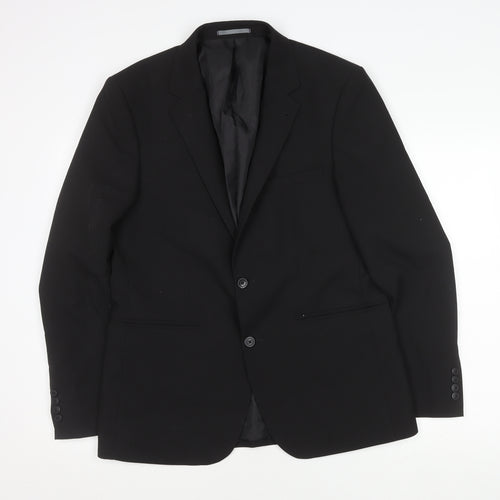Burton Mens Black Slim Blazer - Size 42R