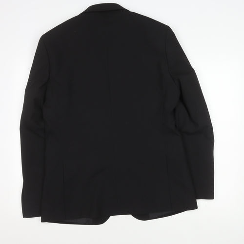Burton Mens Black Slim Blazer - Size 42R