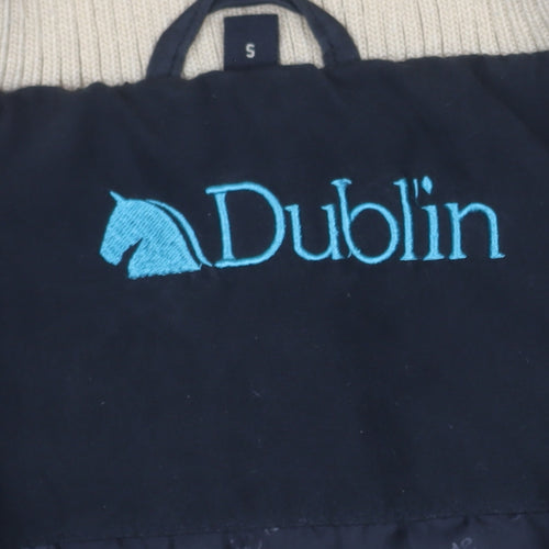 Dublin Unisex Black Waistcoat S with Zipped Pockets