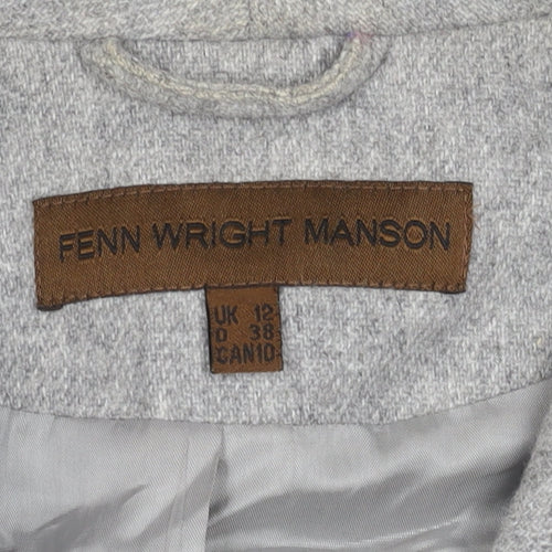 Fenn Wright Manson Women's Grey Blazer Size 12