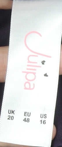 Julipa Women's Multicoloured Floral Dress Size 20