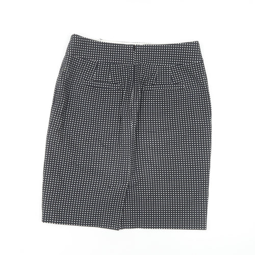 Banana Republic Women's Black Geometric Pencil Skirt Size 10