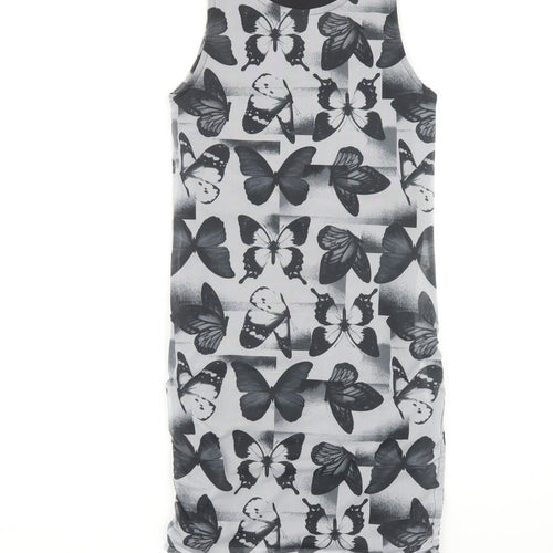 New Look Teens Multicoloured Butterfly Tank Dress 12-13