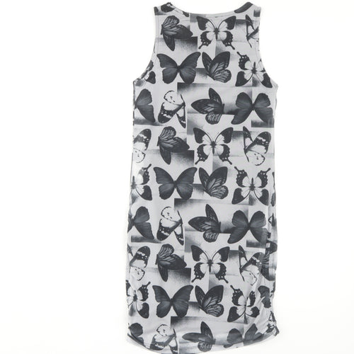New Look Teens Multicoloured Butterfly Tank Dress 12-13