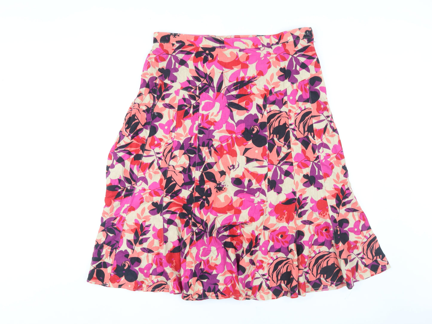 Marks and Spencer Women's Multicolour A-Line Skirt Size 16