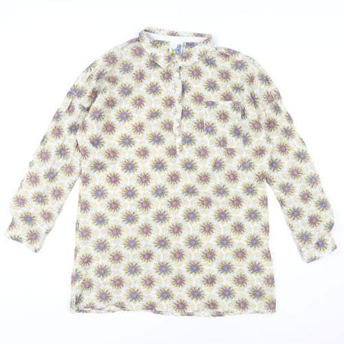 Weird Fish Women's Multicoloured Floral Blouse, Size 12