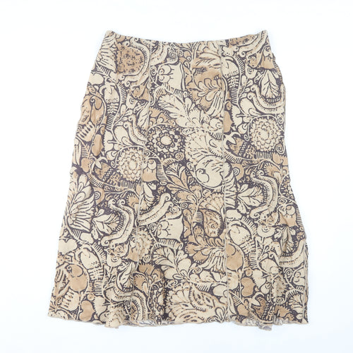 Marks and Spencer Women's Multicoloured Floral Skirt Size 16