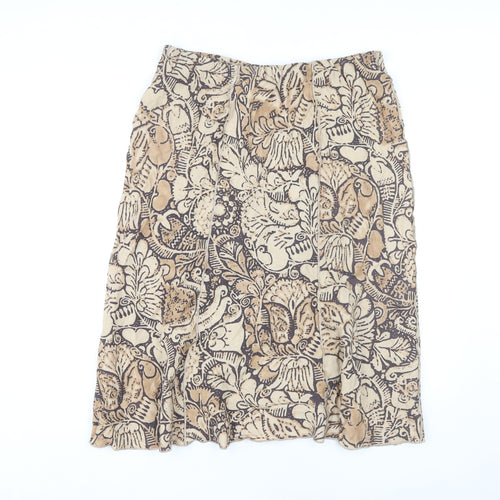 Marks and Spencer Women's Multicoloured Floral Skirt Size 16
