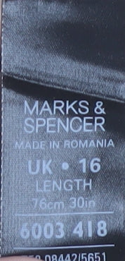 Marks and Spencer Women's Multicoloured Floral Skirt Size 16