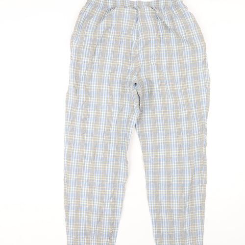 Classics First Avenue Women’s Blue Plaid Trousers Size 16