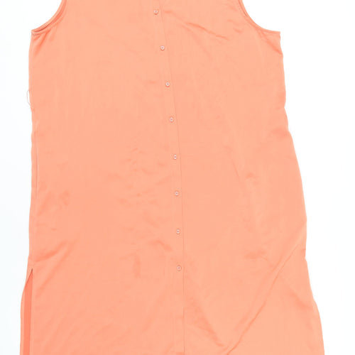 Marks and Spencer Women’s Orange Shirt Dress Size 18