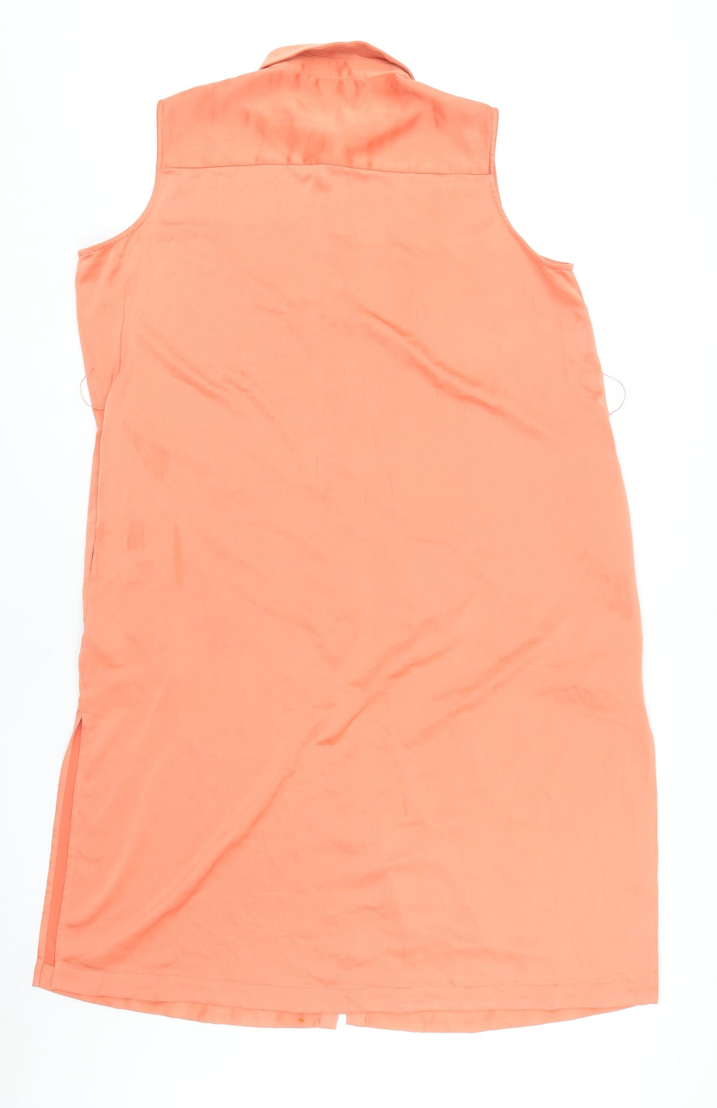 Marks and Spencer Women’s Orange Shirt Dress Size 18