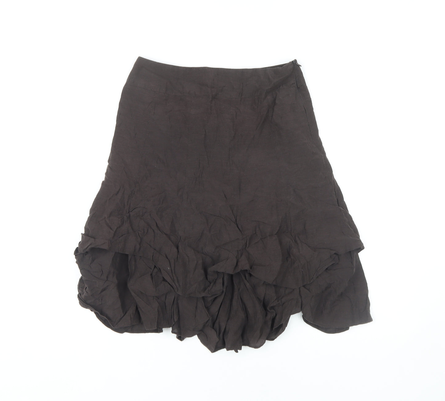 Principles Brown Women's Skirt, Size 8, Lined, Viscose Blend